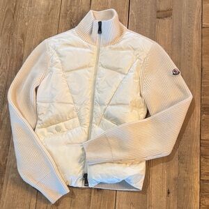 Moncler Cream Kids Puffer Jacket
